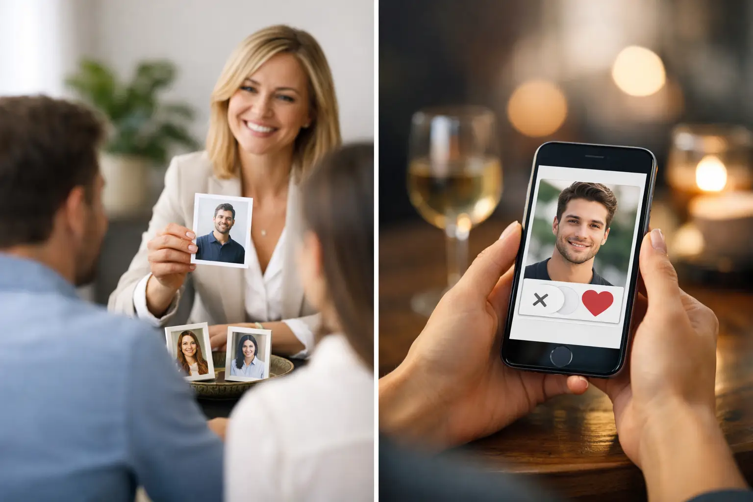 Matchmaking relazionale vs dating app, differenze